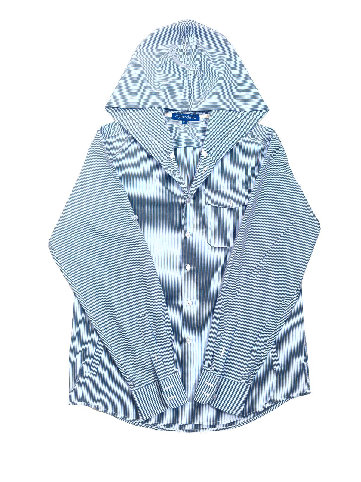 Hooded Button Up